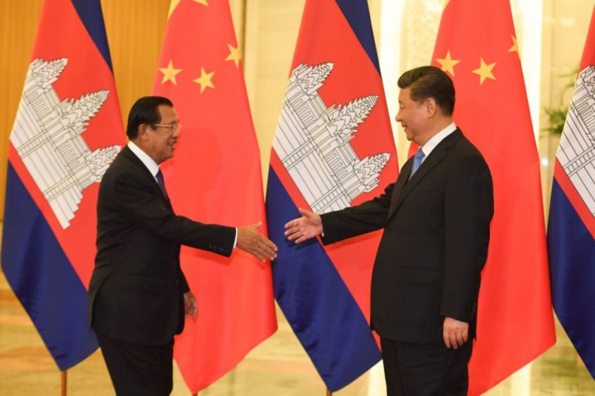 China’s Troops to Cambodia