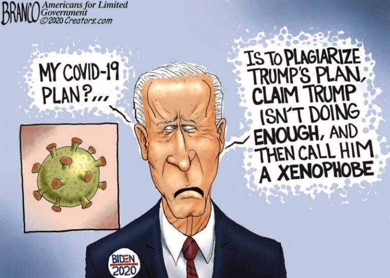 Biden says he will shut down Virus