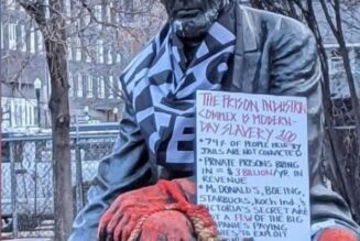 BLM Leader Allegedly Smears Human Waste on Seated Lincoln Statue